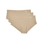 Under Armour Pure Stretch Hipster 3-Pack - 249BEIGE