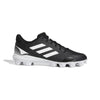 Women's Adidas PureHustle 2.0 Moulded Softball Cleats - BLACK/WHITE