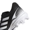 Women's Adidas PureHustle 2.0 Moulded Softball Cleats - BLACK/WHITE