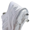 Women's Adidas PureHustle 2.0 Softball Cleats - WHITE/SILVER