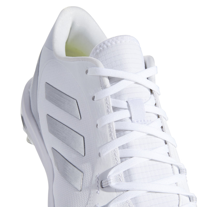 Women's Adidas PureHustle 2.0 Softball Cleats - WHITE/SILVER