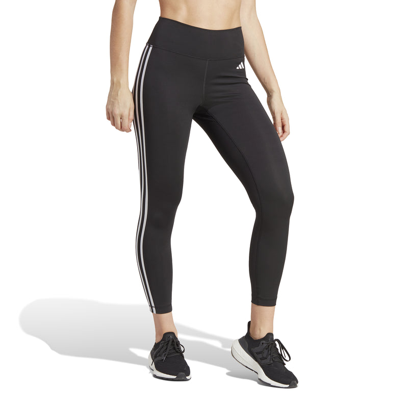 Women\'s Adidas Train Essentials 3-Stripes eSportingEdge High-Waisted 7/8 Leggings –