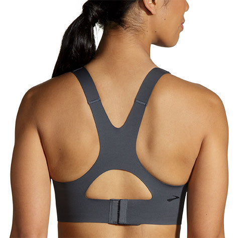 Women's Brooks Dare Racerback 2.0 Bra - 081 - ASPHALT