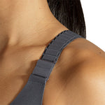 Women's Brooks Dare Racerback 2.0 Bra - 081 - ASPHALT