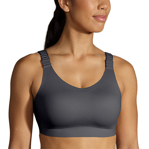 Women's Brooks Dare Scoopback 2.0 Bra - 081 - ASPHALT