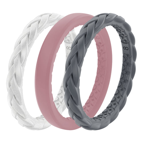 Women's Groove Life Serenity Stack Rings - SERENITY