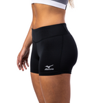 Women's Mizuno Victory Volleyball Short - 9090 - BLACK