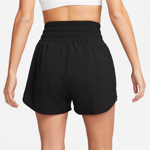 Women's Nike 3" Dri-FIT One High-Waisted Shorts - 010 - BLACK