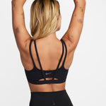 Women's Nike Alate Trace Light-Support Strappy Sports Bra - 010 - BLACK