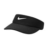 Women's Nike Dri-FIT AeroBill Golf Visor - 010 - BLACK