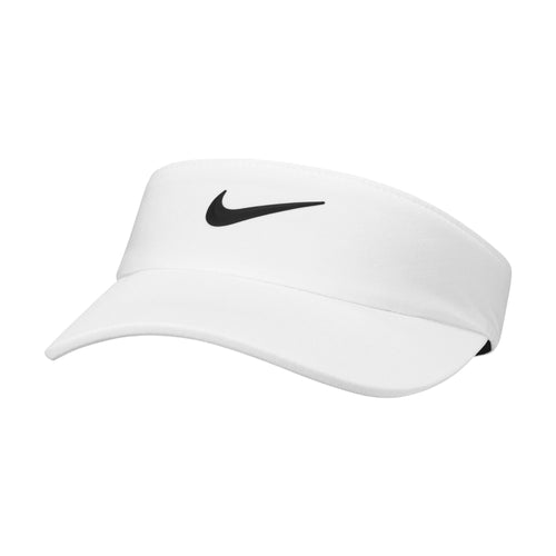 Women's Nike Dri-FIT AeroBill Golf Visor - 100 - WHITE/BLACK