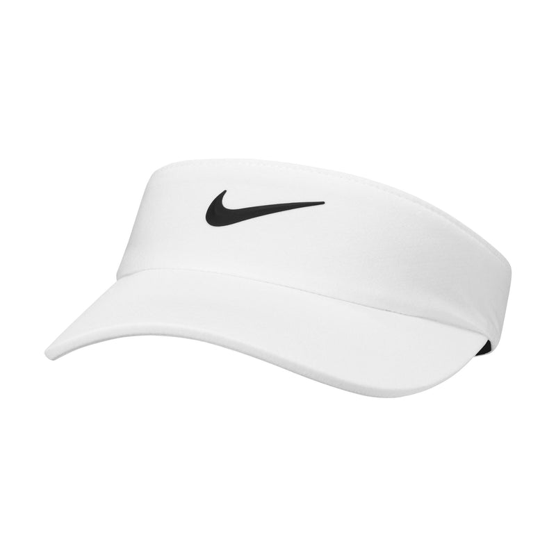 Women's Nike Dri-FIT AeroBill Golf Visor - 100 - WHITE/BLACK