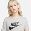 Women's Nike Essentials Icon Futura T-Shirt - 063 - DARK GREY
