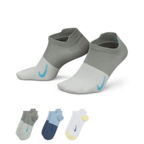 Women's Nike Everyday Plus Lightweight 3-Pack Socks - 919 GREY