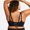 Women's Nike Plus Alate Trace Sports Bra - 010 - BLACK