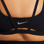 Women's Nike Plus Alate Trace Sports Bra - 010 - BLACK