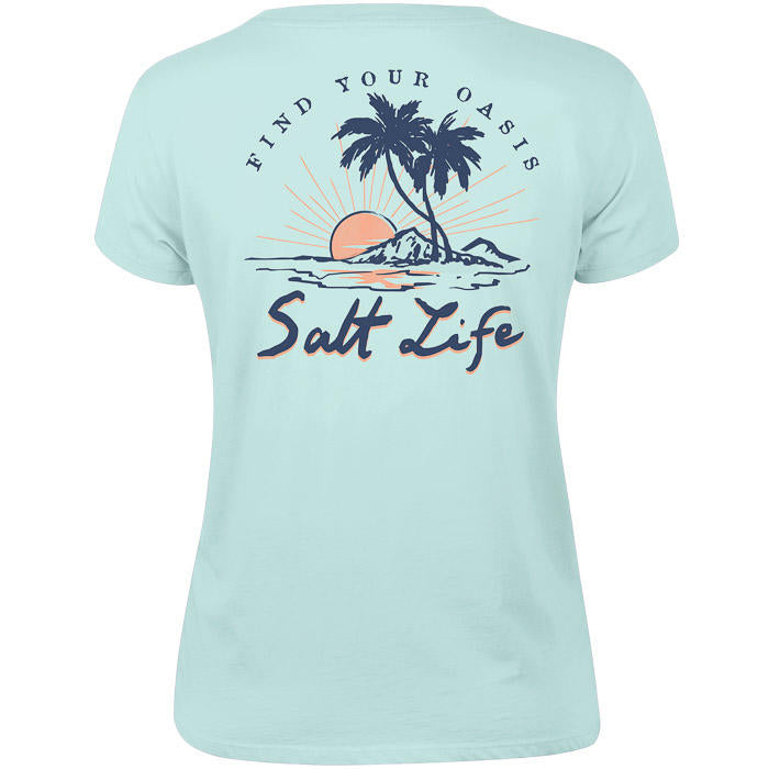 Women's SaltLife Find Your Oasis T-Shirt - SOOTHSEA