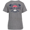 Women's SaltLife First Light Boyfriend T-Shirt - QUARTZ