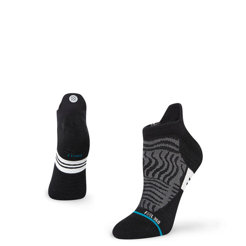 Women's Stance Parallels Performance Tab Socks - BLACK