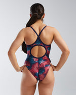 Women's TYR Durafast Elite Starhex Diamondfit Swimsuit - 611RED
