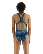 Women's TYR Durafast Lite Diploria Maxfit Swimsuit - 487BL/GN