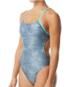 Women's TYR Sandblasted 1-Piece Swimsuit - 192GREY