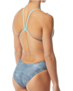 Women's TYR Sandblasted 1-Piece Swimsuit - 192GREY