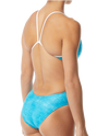 Women's TYR Sandblasted 1-Piece Swimsuit - 879 - TURQUISE