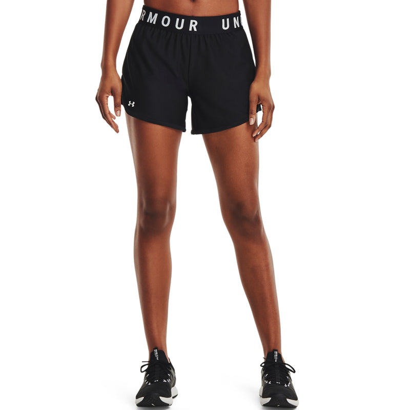 Women's Under Armour 5" Play Up Short - 001 - BLACK