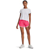 Women's Under Armour 5" Play Up Short - 683 - PINK SHOCK