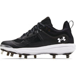 Women's Under Armour Glyde MT Softball Cleats - 001 - BLACK