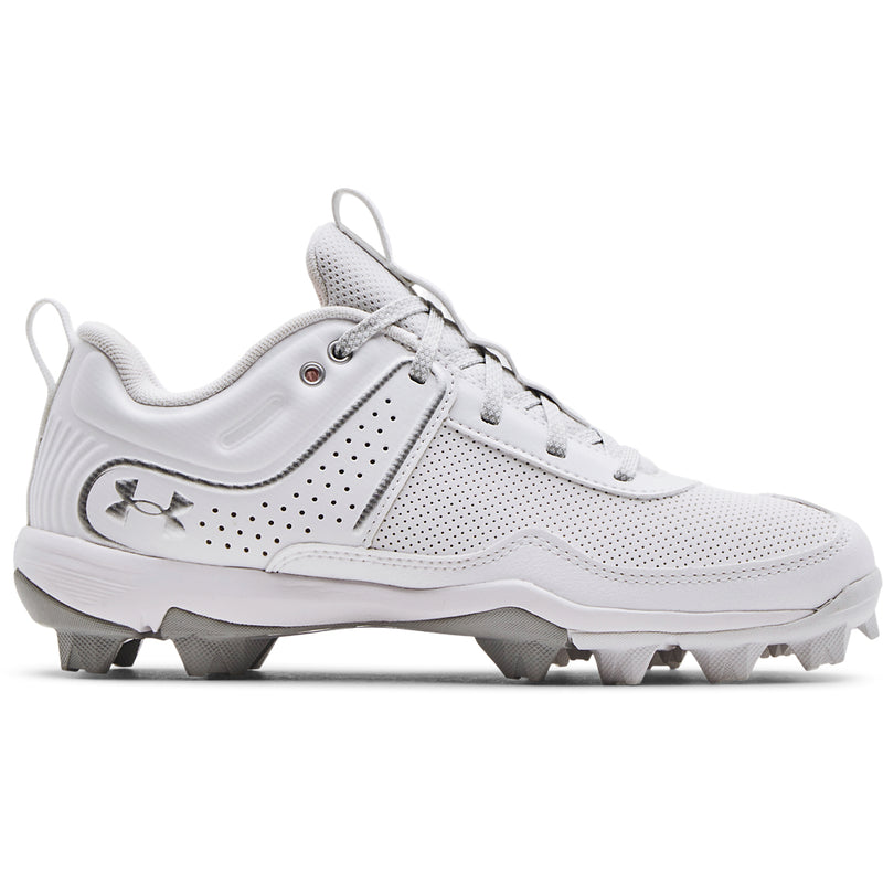 Women's Under Armour Glyde RM Softball Cleats - 100 - WHITE/BLACK