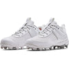 Women's Under Armour Glyde RM Softball Cleats - 100 - WHITE/BLACK