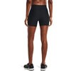 Women's Under Armour HeatGear Armour Mid-Rise Middy Short - 001 - BLACK