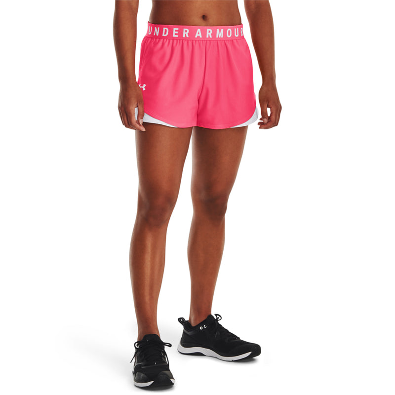 Women's Under Armour Play Up Short 3.0 - 683 - PINK SHOCK