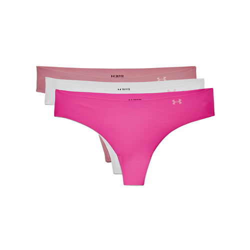 Women's Under Armour Pure Stretch Thong 3-Pack - 697PINKE