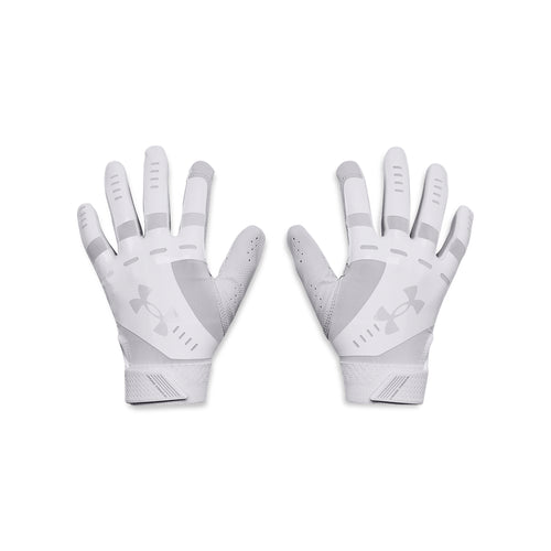 Women's Under Armour Radar Batting Gloves - 100 - WHITE/BLACK