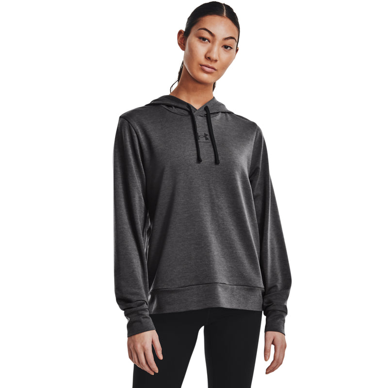 Women's Under Armour Rival Terry Hoodie - 010 - GREY