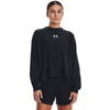 Women's Under Armour Rival Terry Oversized Crew - 001 - BLACK