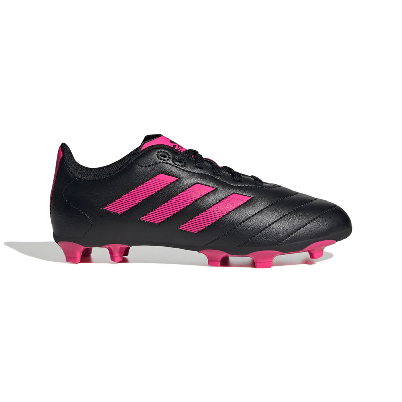 Youth Adidas Goletto VIII Soccer Cleats - BLACK/PINK