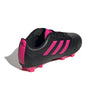 Youth Adidas Goletto VIII Soccer Cleats - BLACK/PINK