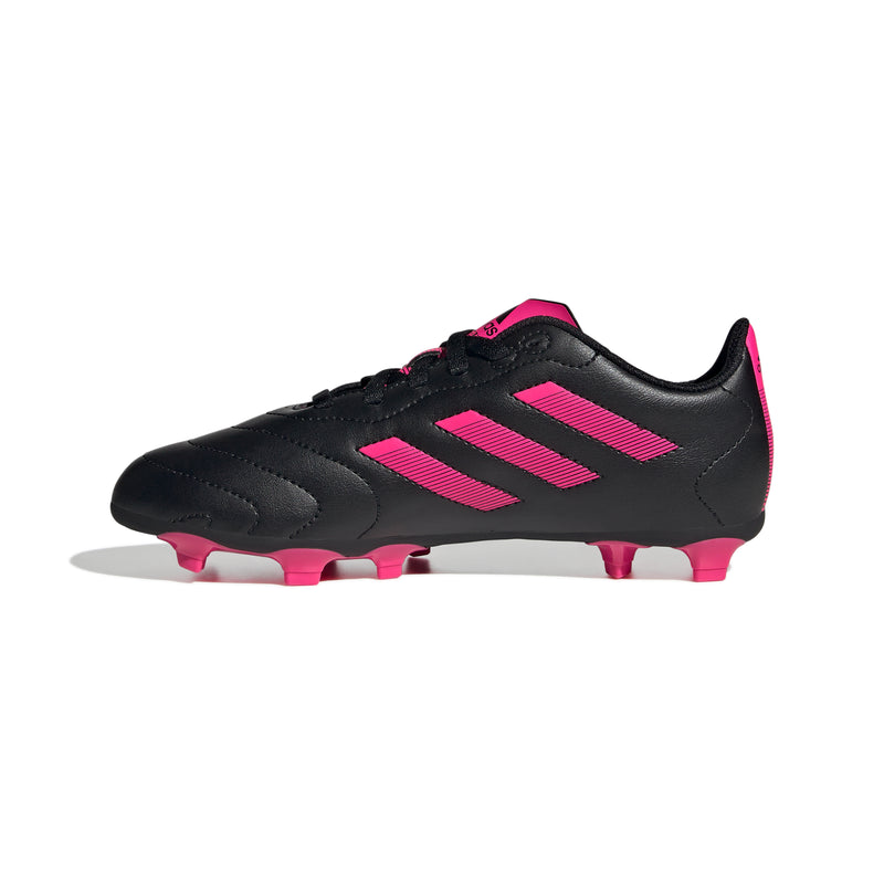 Youth Adidas Goletto VIII Soccer Cleats - BLACK/PINK