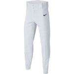 Youth Nike Core Baseball Pant - 100 - WHITE/BLACK