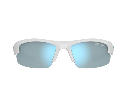 Youth Tifosi Shutout Sunglasses - WHITE/BLUE