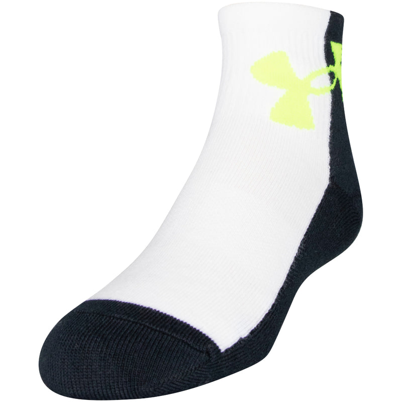 Boys' Under Armour Youth Essential Quarter Socks 6-Pack