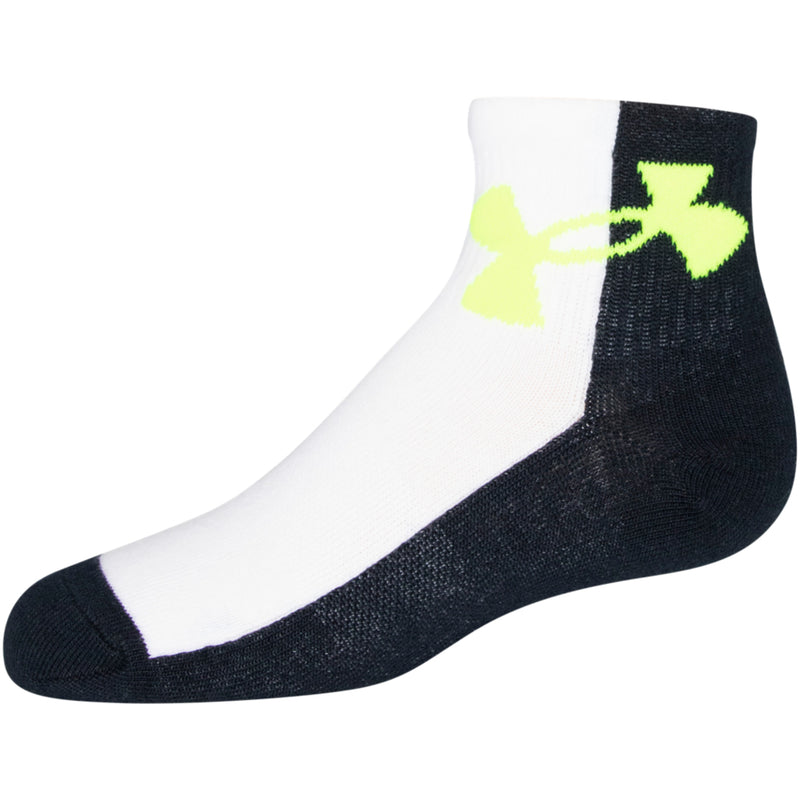 Boys' Under Armour Youth Essential Quarter Socks 6-Pack