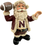 Nebraska Huskers Santa Football Throw Figuring